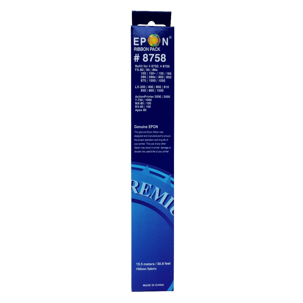 Jual Ribbon Pack 8758 / 7755 Refill Cartridge LQ310 LQ300 LX310 LX300 ...