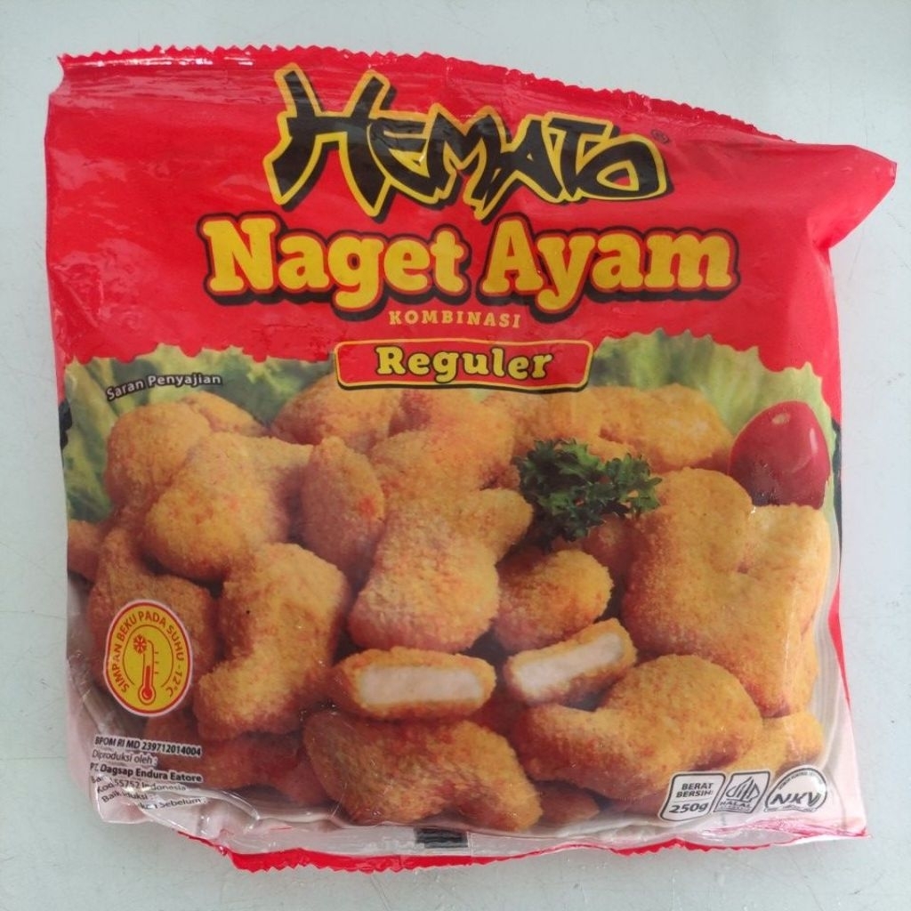 Jual HEMATO Chicken Nugget Naget Ayam 250gr | Shopee Indonesia