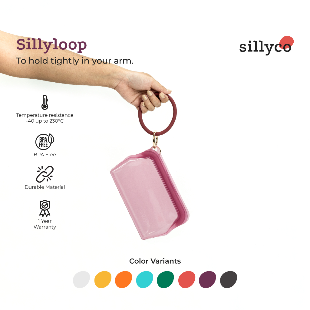 Jual Sillyco - Sillyloop - 100% Platinum Food Grade Silicone BPA Free ...