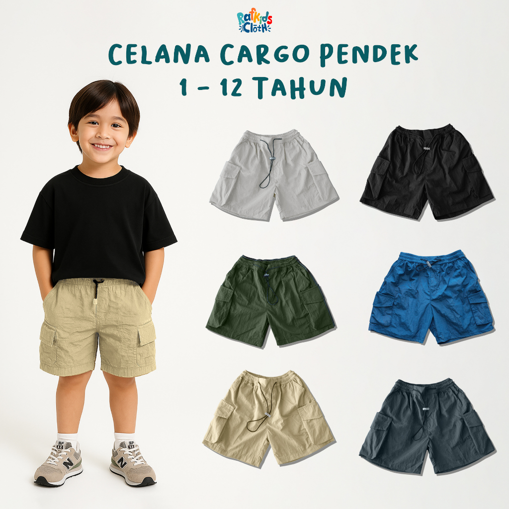 Jual Celana Cargo Pendek Anak Laki Laki Terlengkap & Harga Terbaru ...