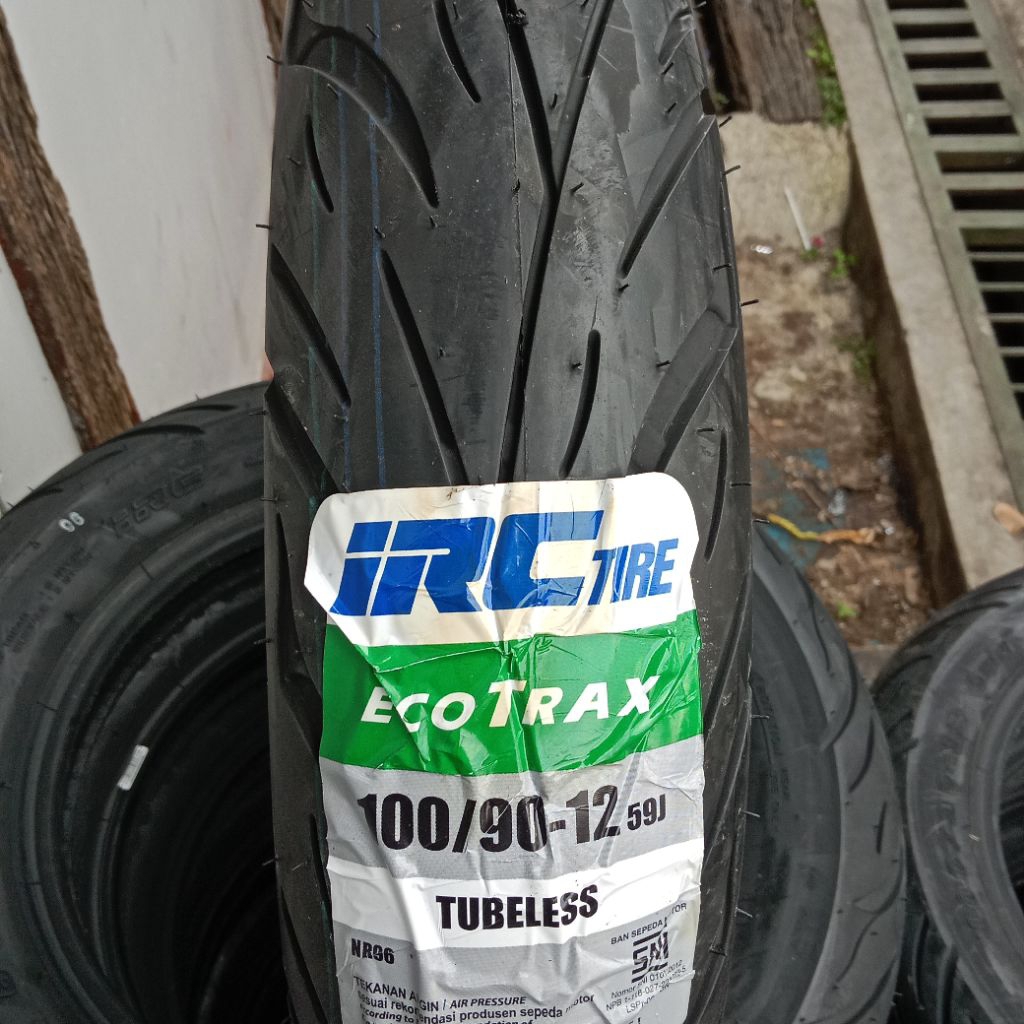 Jual BAN DEPAN TUBLES SCOOPY DONAT FREEGO RING 12 IRC ECOTRAX UKURAN ...
