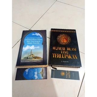 OBRAL BUKU MURAH ORIGINAL / BUKU BACAAN ISLAM / 1 PAKET 2 BUKU / SEJARAH ISLAM YANG TERLUPAKAN / UNIVERSALITAS ISLAM DAN TANTANGAN AKHIR ZAMAN / BEST SELLER / FILSAFAT / AGAMA / SASTRA / MOTIVASI ISLAM / MUHAMMAD FETHULLAH GULEN / D. AGUSTINA /