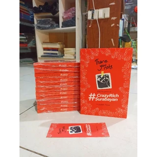 OBRAL BUKU MURAH ORIGINAL / BUKU CERPEN / KUMPULAN CERITA / THANK YOU NOTE A NEW PERSPECTIVE ON #CRAZYRICH SURABAYAN / BEST SELLER / BY JUDITH TIRZA / NOVEL REMAJA / ROMANCE / DEWASA /