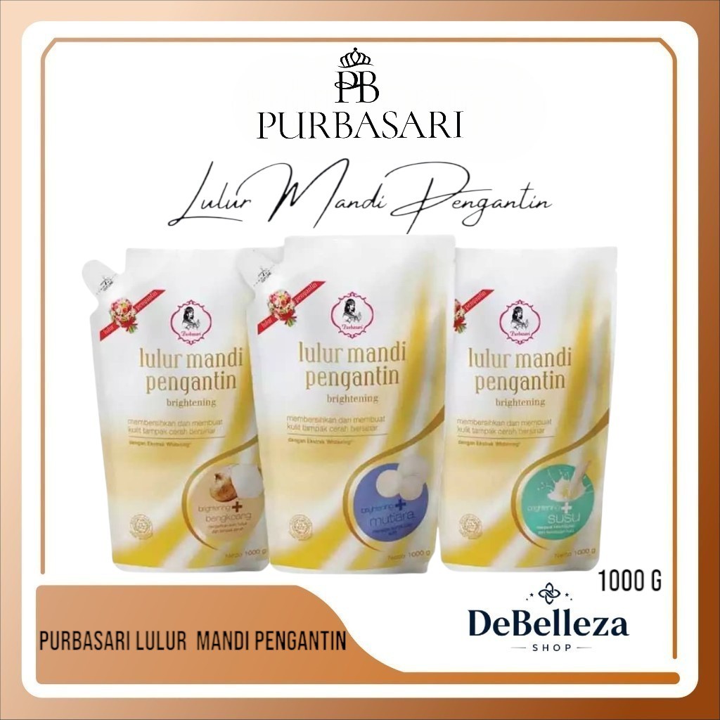 Jual Purbasari Lulur Mandi Pengantin 1kg dan 500g | Shopee Indonesia