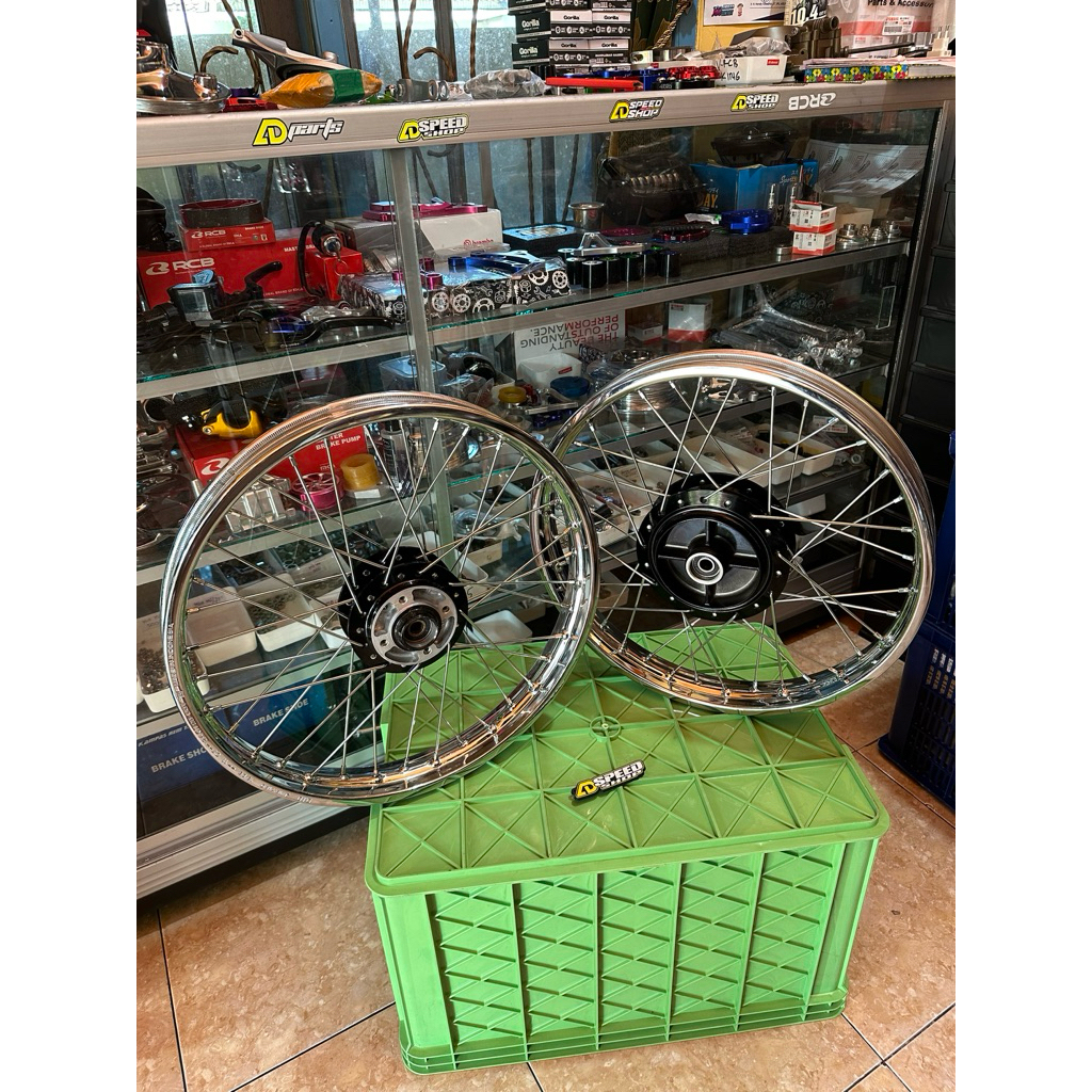 Jual velg set wheel set velg rxking rx king original yamaha velg did ...