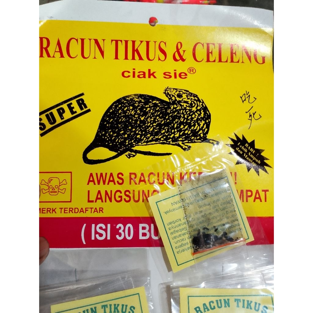 Jual RACUN TIKUS CIAK SIE ECERAN | Shopee Indonesia