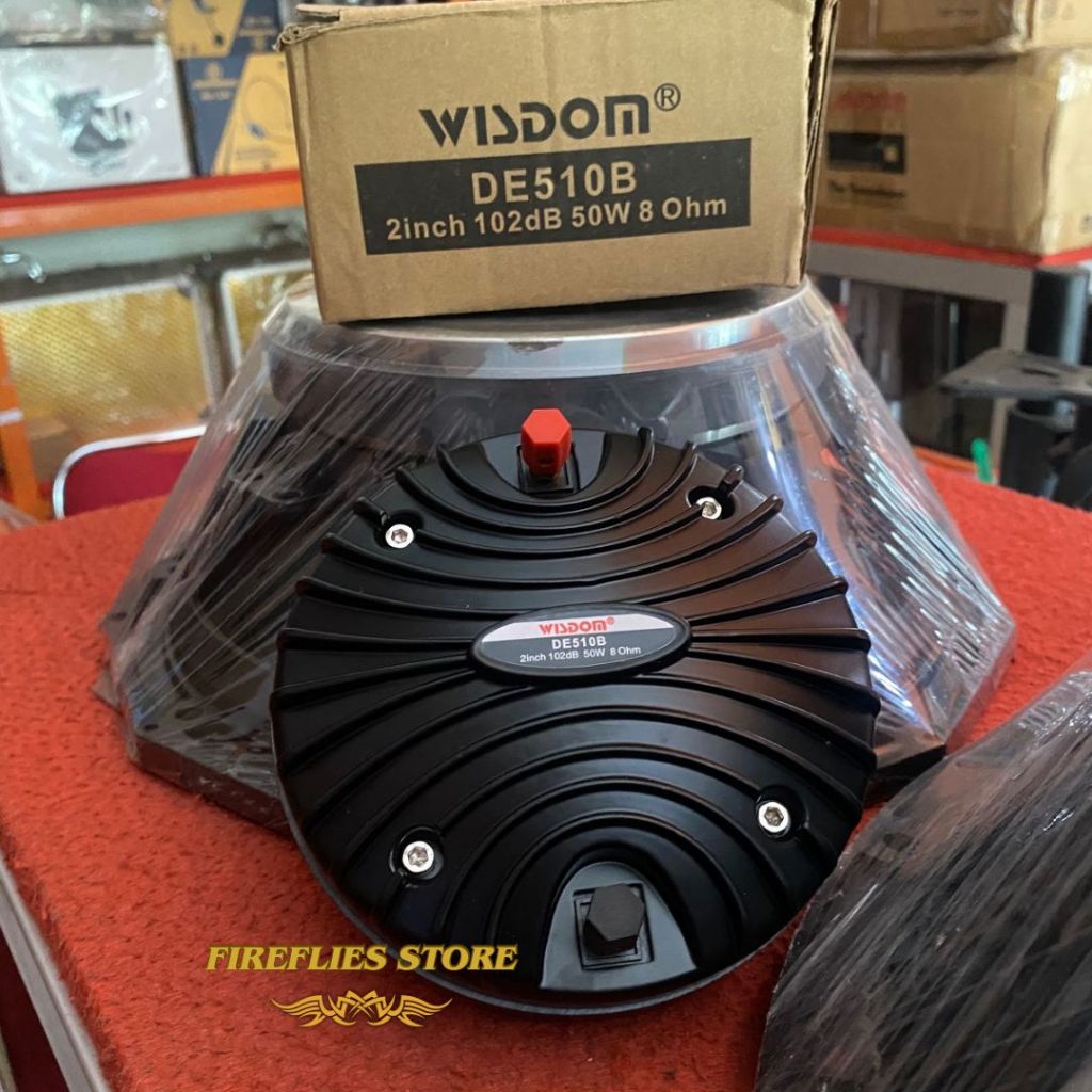 Jual Tweeter Wisdom DE510B Model Drat Spul 2 Inch Ukuran D5 Driver ...