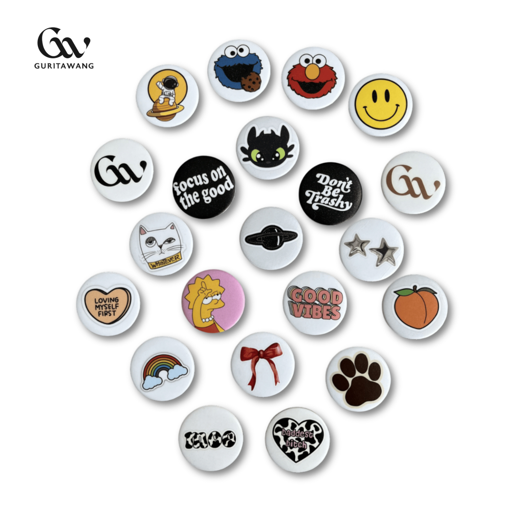 Jual Guritawang Pin Button Accessories | Shopee Indonesia
