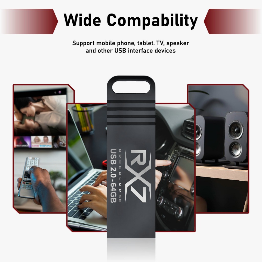 Jual FLASHDISK RX7 / FLASHDRIVE RX7 64GB USB 2.0 GARANSI RESMI | Shopee ...