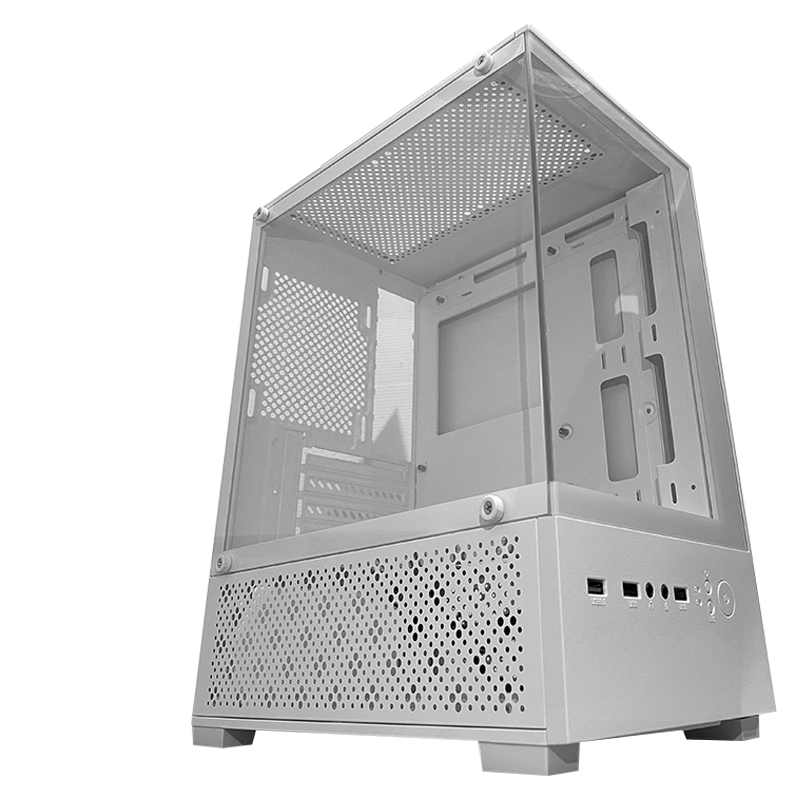 Jual INFORCE ETERNAL Tempered Glass M-ATX Gaming Case - YIN Black ...