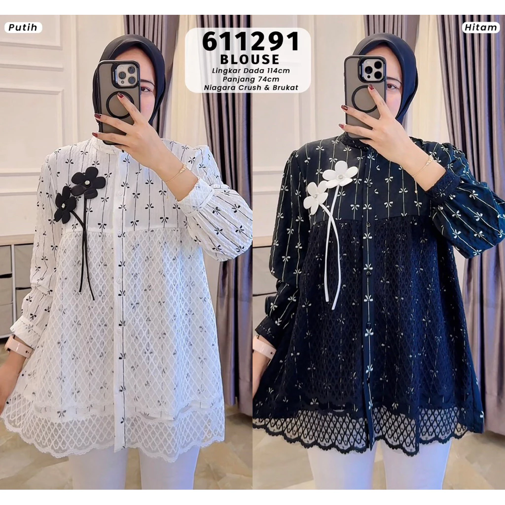 New Arrival Blouse Extu Premium Katun Modis - foto 1