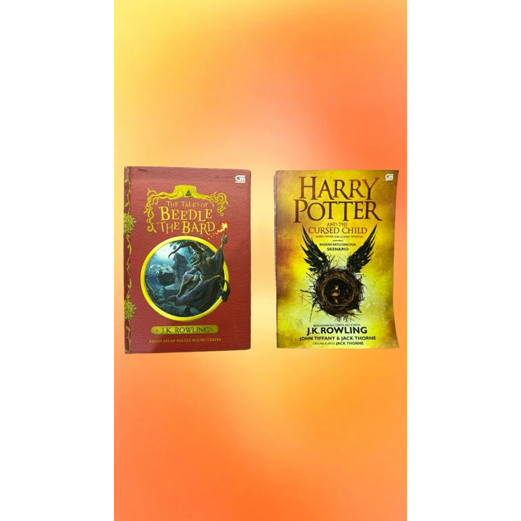 Jual Novel Harry Potter The Cursed Child Tales of The Beatle and The ...