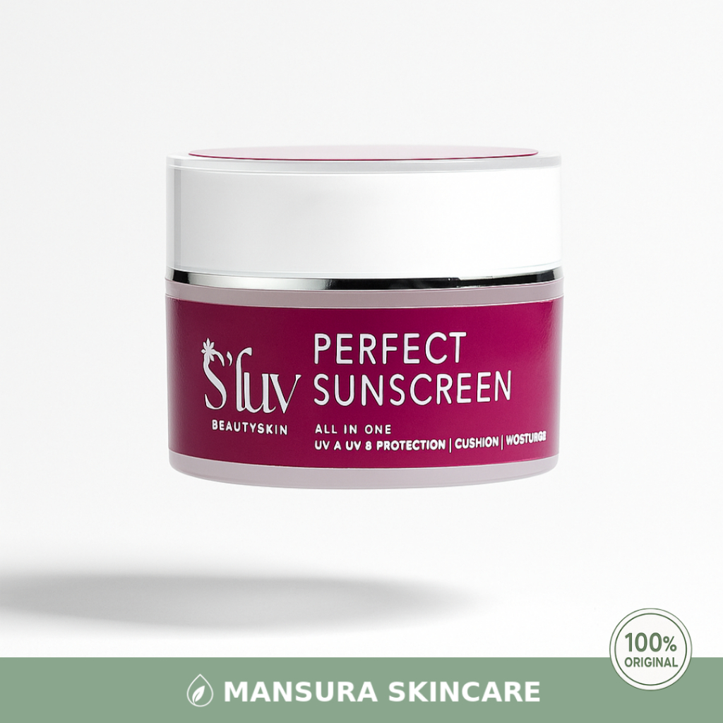 Jual Sluv Perfect Sunscreen Cream Krim Sunblock Dan Tabir Surya Wajah ...