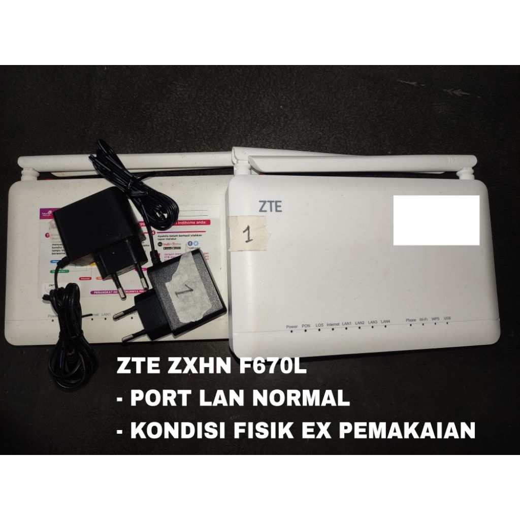 Jual MODEM / ONT ZTE F670L | Shopee Indonesia