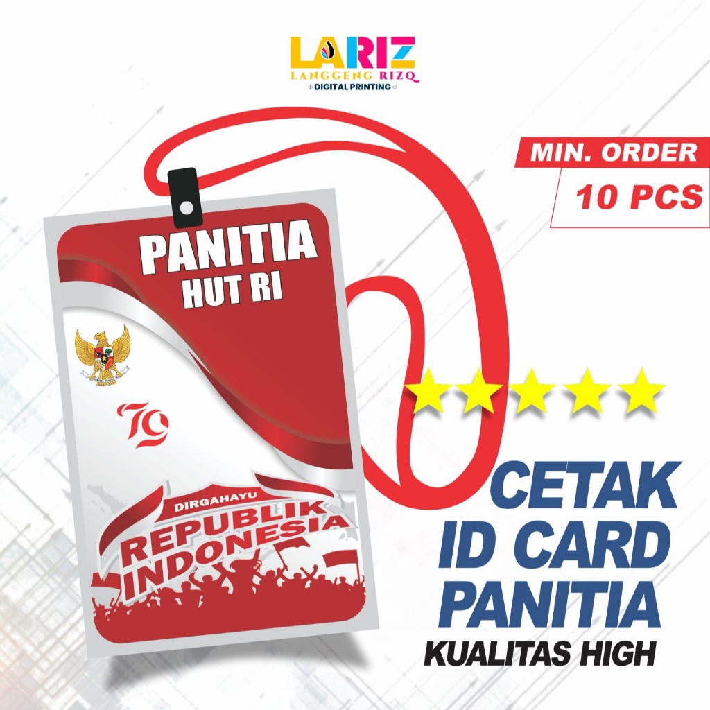 Jual ID Card Panitia Terlengkap & Harga Terbaru Agustus 2026 | Shopee ...