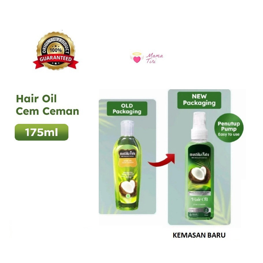 Jual Mustika Ratu Minyak Cem Ceman 175ml Rambut Kilau BEST SELLER ...