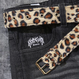 Belt Leopard Blundru | Ikat Pinggang | Unisex | Brainsgland