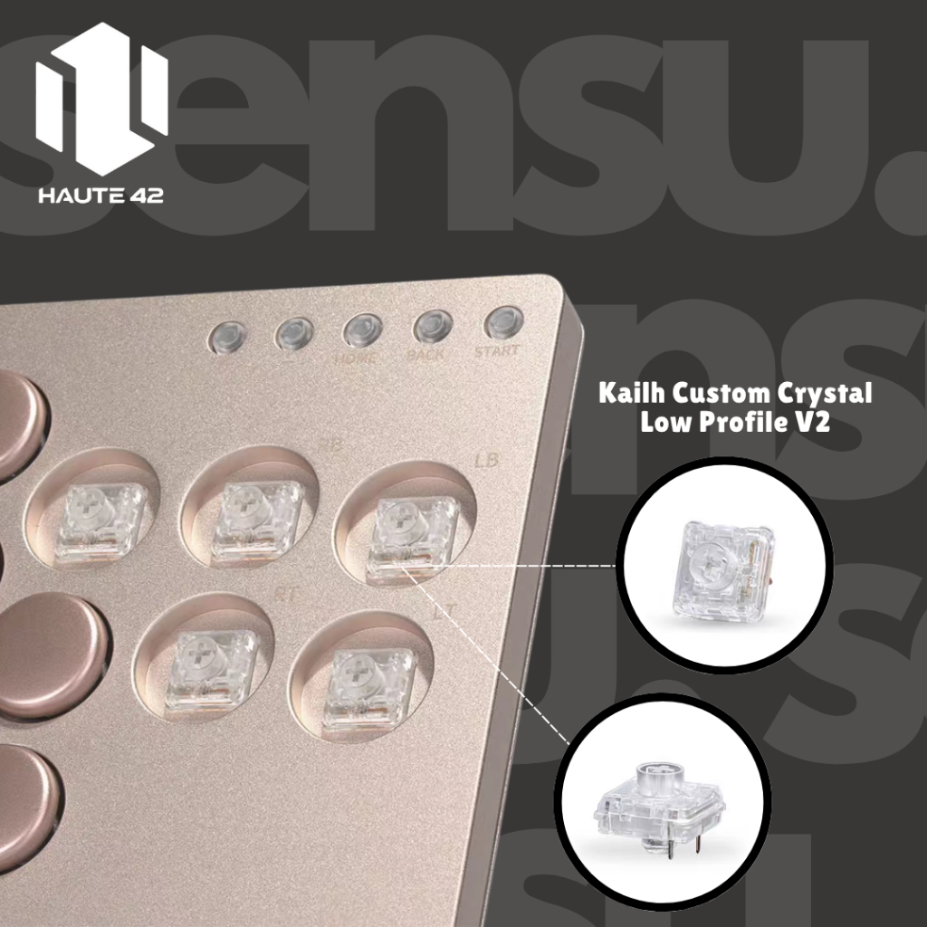 Jual Haute42 Leverless Hitbox Haute Pad M16 LITE | Shopee Indonesia
