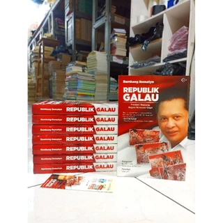 OBRAL BUKU MURAH ORIGINAL / BUKU POLITIK / TOKOH-TOKOH / REPUBLIK GALAU / BEST SELLER / BAMBANG SOESATYO / SOSPOL / KORUPSI /