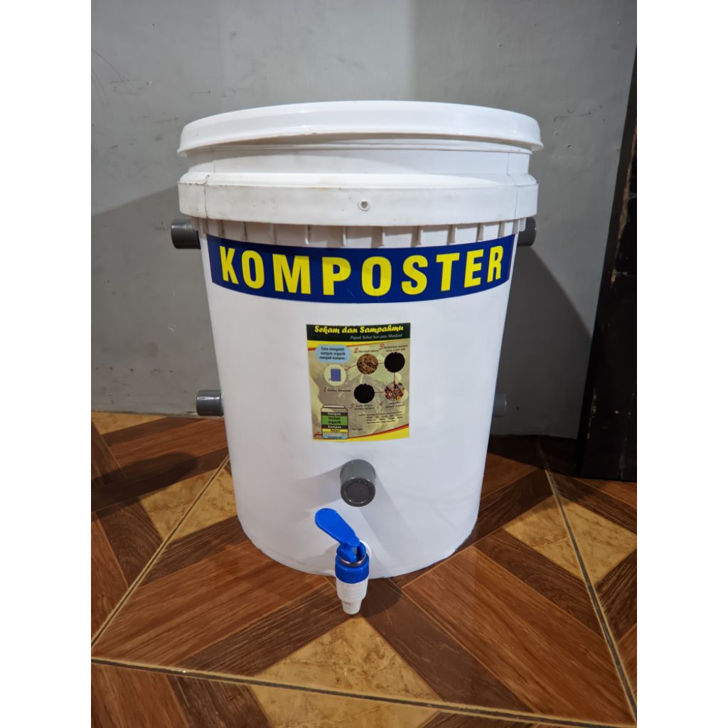 Jual komposter mini/drum komposter/ember komposter/pengolahan pupuk ...