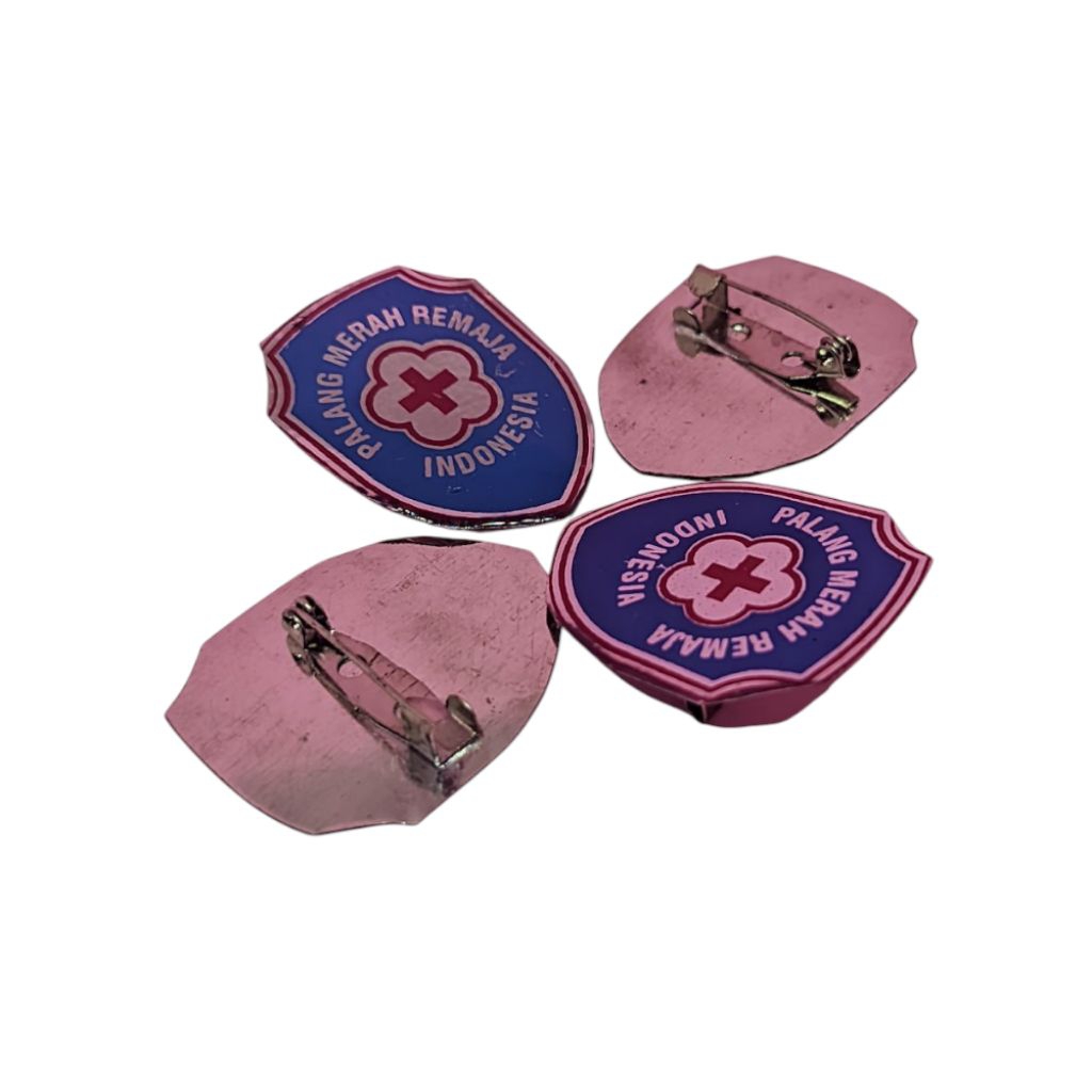Jual Pin Resin Pin PMR Pin PMI Peralatan Pramuka Clips Indonesia Merah ...
