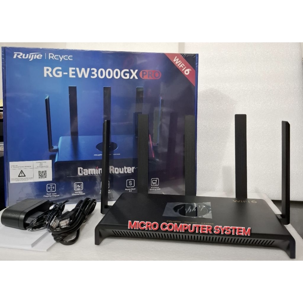 Jual RG-EW3000GX PRO 3000M Wi-Fi 6 Dual-band Gigabit Gaming Router ...
