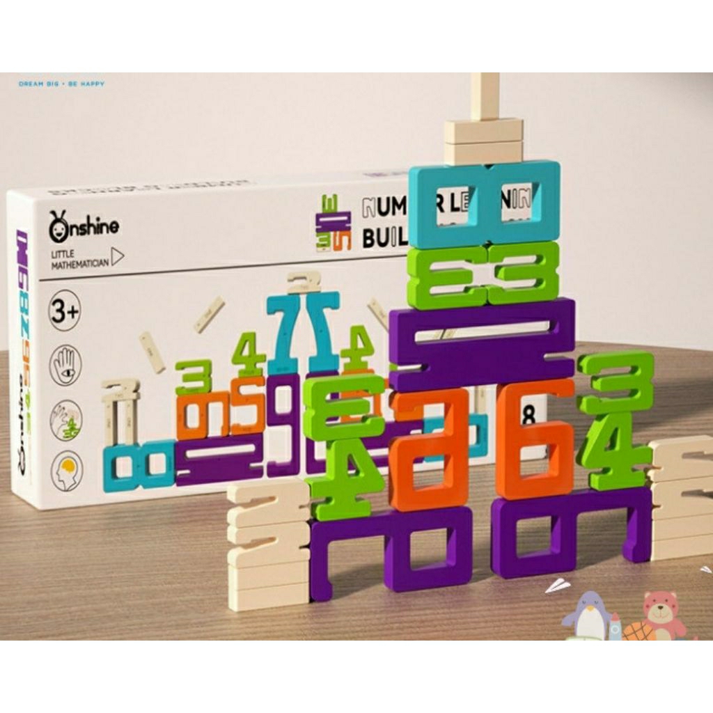 Jual Number Learning Building Blocks | Shopee Indonesia