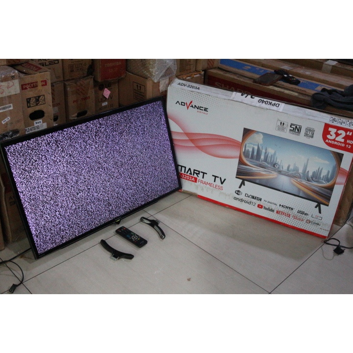 Jual TV SECOND SHARP ANALOG TV 32 INCH HDMI USB KONDISI NORMAL SIAP ...