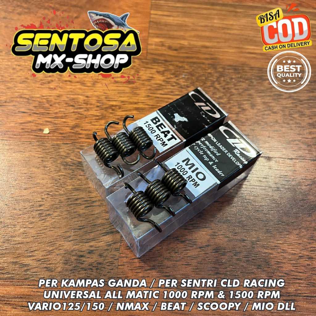 Jual [ CLD RACING ] PER KAMPAS GANDA / PER SENTRI RACING 1000rpm ...