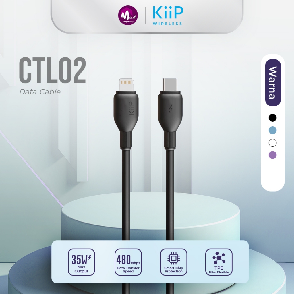 Jual KiiP Cable Fast Charging Kabel Type-C IP/C To C Up To 240W PD ...