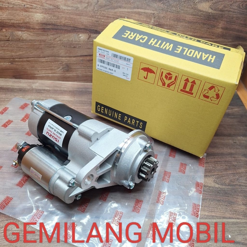 Jual Dinamo Starter Assy Isuzu NKR66 / NKR71 NKR58 NMR71 NPS81 3.2KW ...
