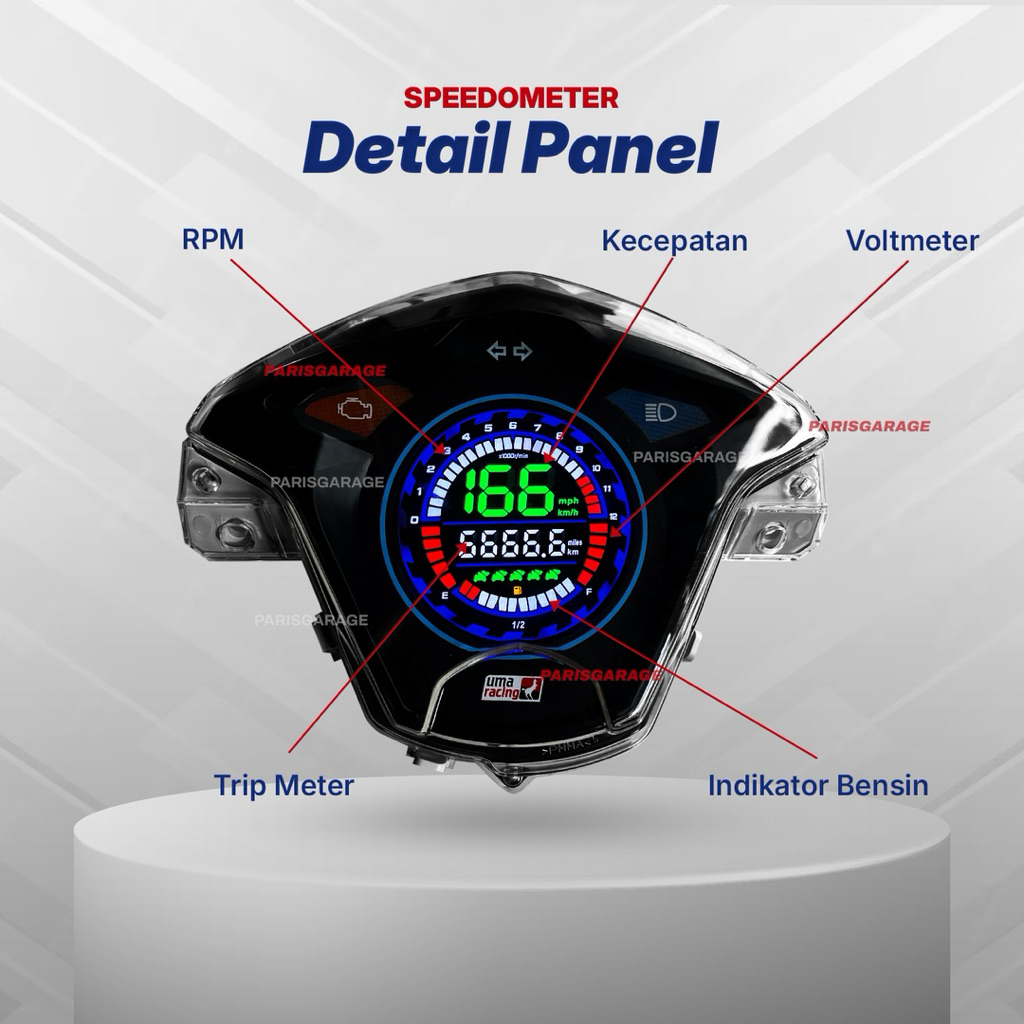 Jual Spedometer Digital Beat Fi / Speedometer Digital Beat Fi Starter ...