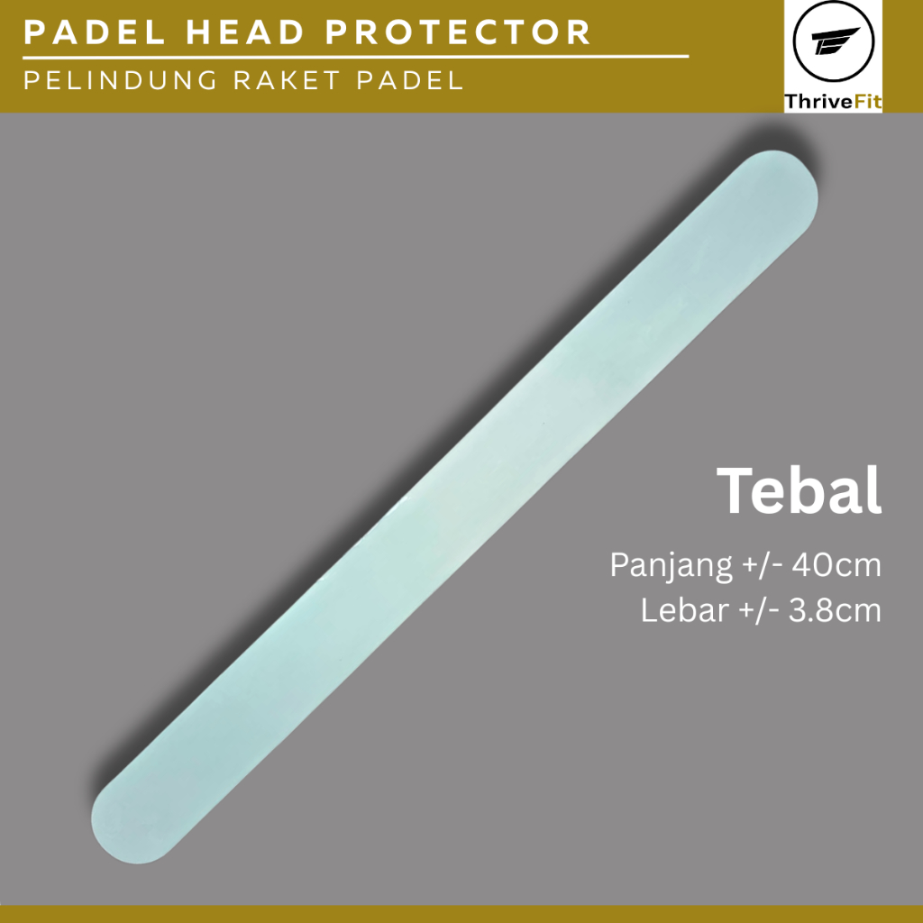 Jual Padel Head Protector / Pelindung Raket Padel Transparan | Shopee ...
