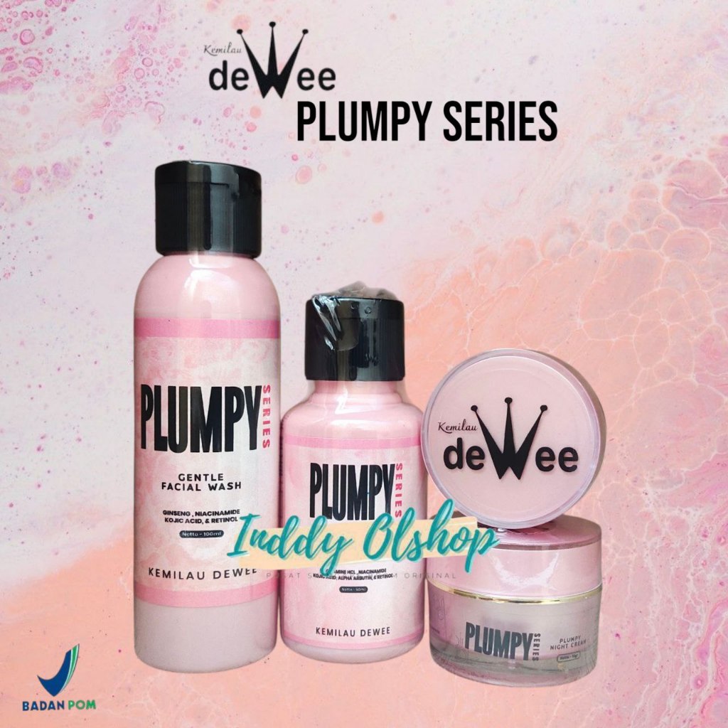 Jual (KEMASAN BARU) (100% ORI) Plumpy Kemilau Dewee Skincare Original ...
