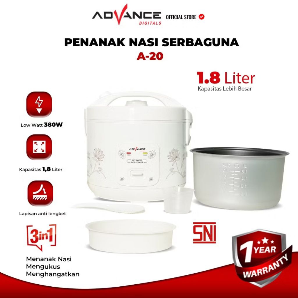 Jual rice cooker advance | Shopee Indonesia