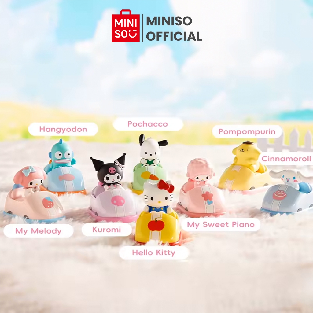 Jual MINISO TOY - Miniso x Sanrio characters Bumper Car Funny Movable ...