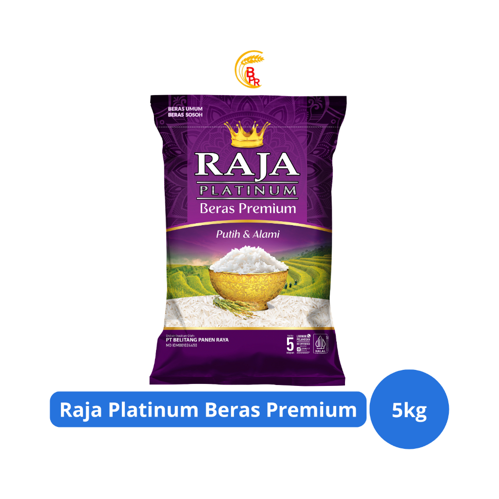 Jual Raja Platinum Beras Premium 5kg | Shopee Indonesia