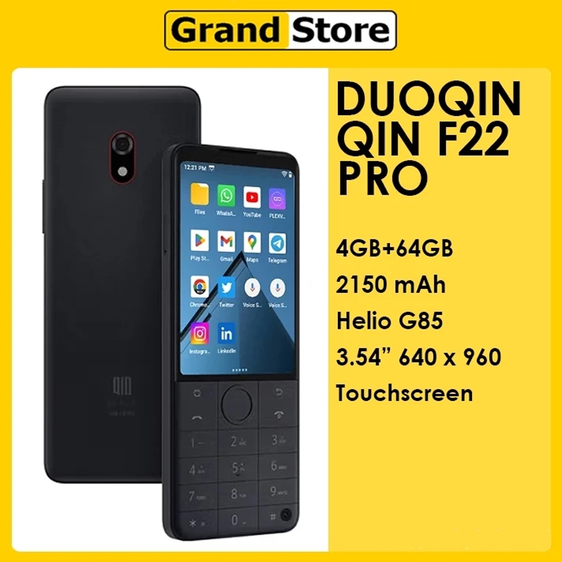 Jual Qin F22 Pro 4GB 64GB Android 12 Touchscreen Global Version Keypad ...