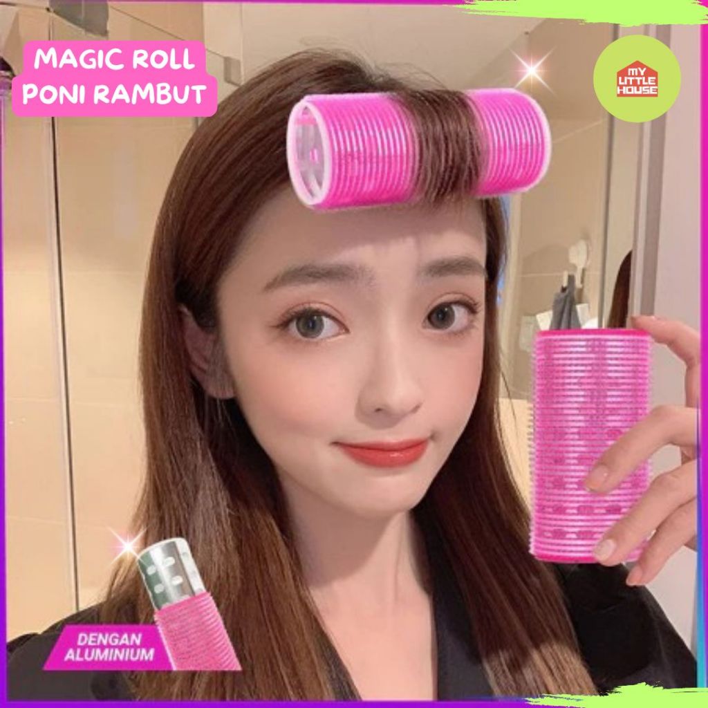 Jual Magic Roll Rambut Ala Korea Gulungan Rambut Satuan Hair Rollers ...