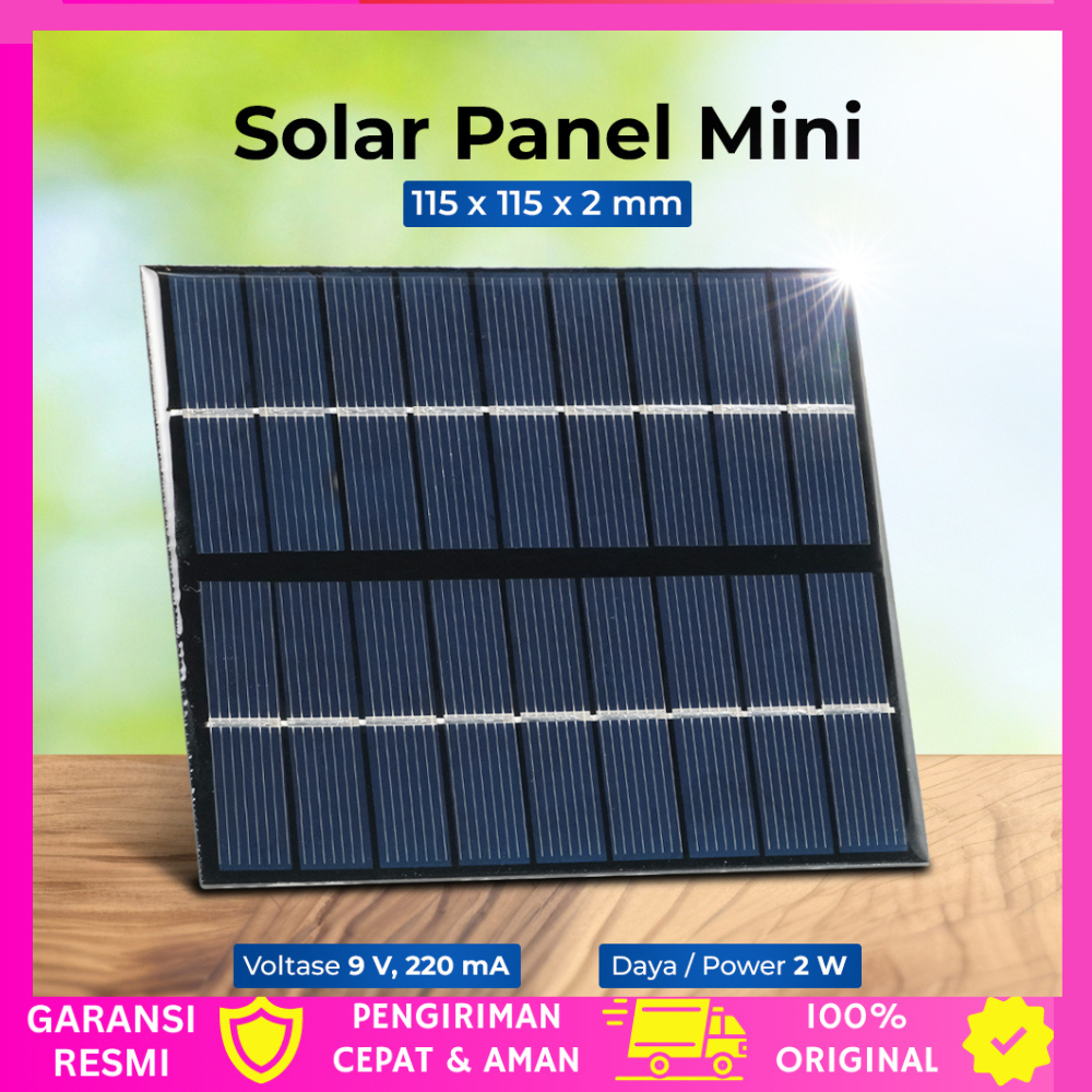 Jual Panel Surya / Tenaga Matahari Kecil / Mini Solar Panel Mini Modul ...