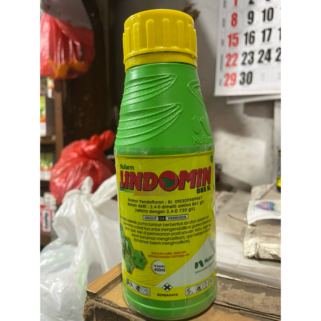 Jual Herbisida Lindomin 400ml 865 SL Herbisida sistemik purna tumbuh ...