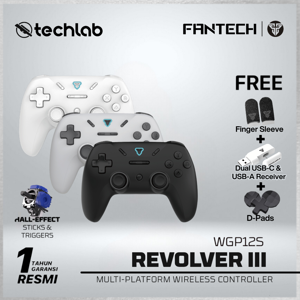 Jual Fantech WGP12 / WGP12S Revolver / WGP 12s Wireless Dual Mode ...