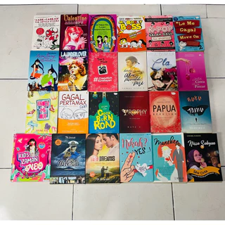 ( PROMO BUKU MURAH ORIGINAL ) BUKU NOVEL SERBA 9000 RIBUAN / NOVEL / REMAJA / DEWASA / ROMANCE / FIKSI
