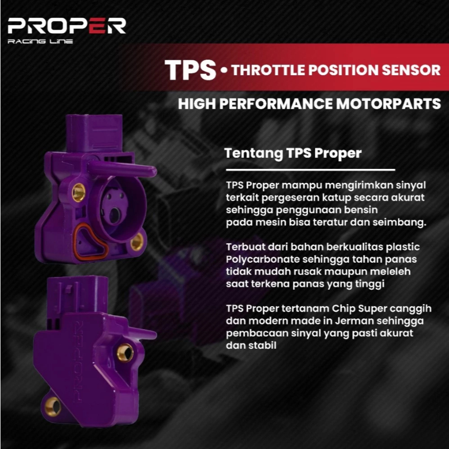 Jual SENSOR TPS PROPER RACING LINE THROTTLE POSITION SENSOR HONDA ADV ...