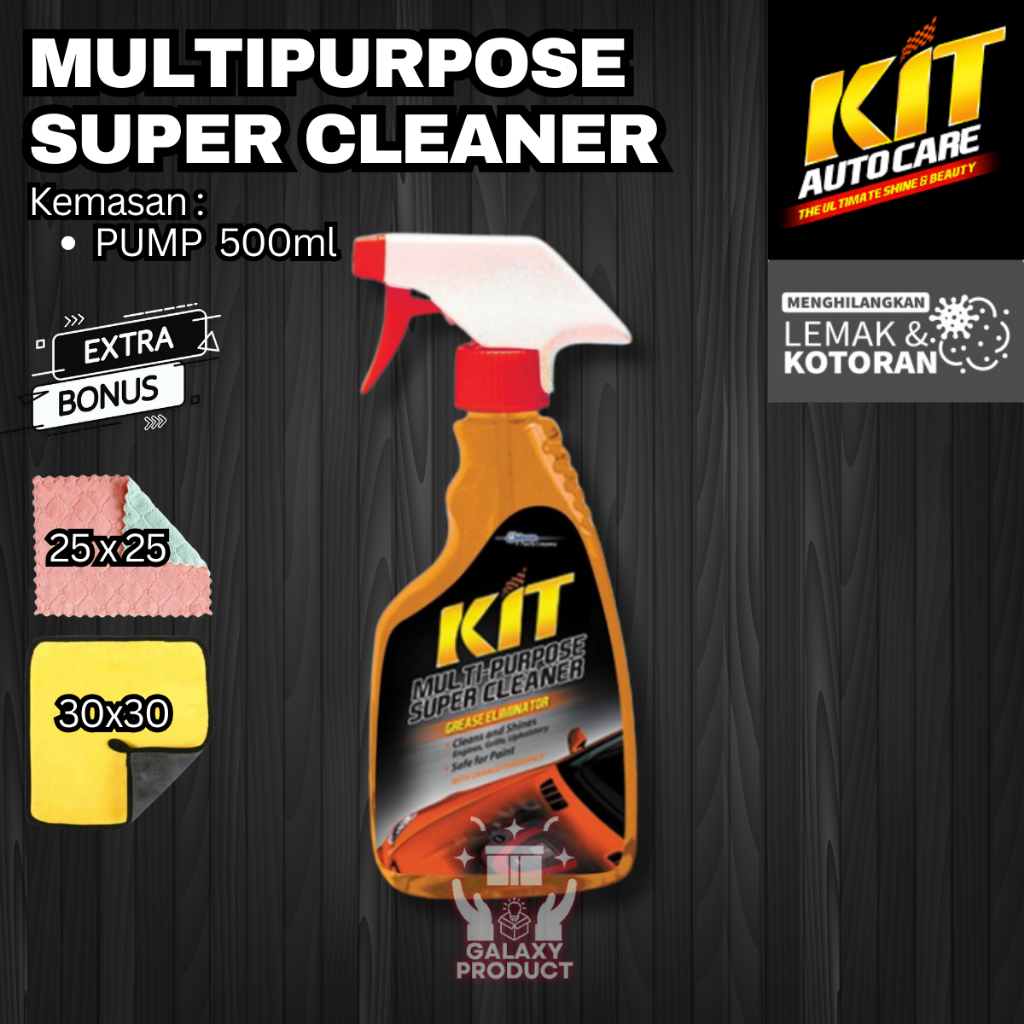 Jual KIT MULTIPURPOSE SUPER CLEANER - Membersihkan lemak dan kotoran ...