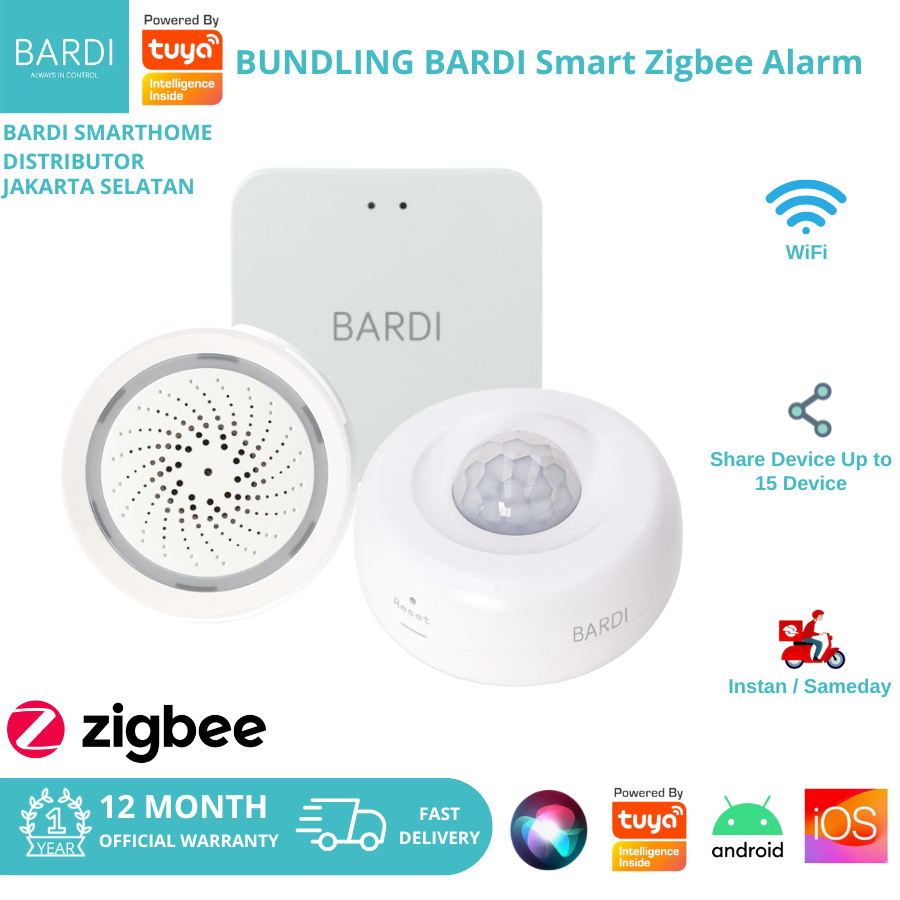 Jual BARDI Bundle Security Sensor Zigbee PacK | Shopee Indonesia