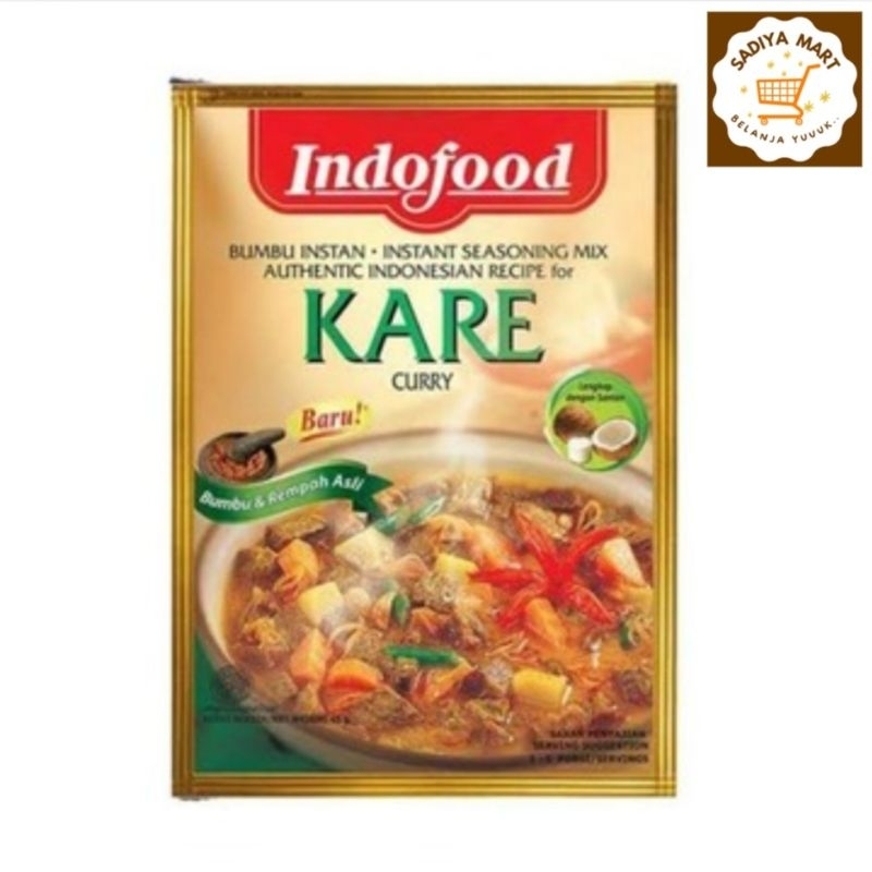 Jual Bumbu Kare / Kari Instan Racik Indofood | Shopee Indonesia