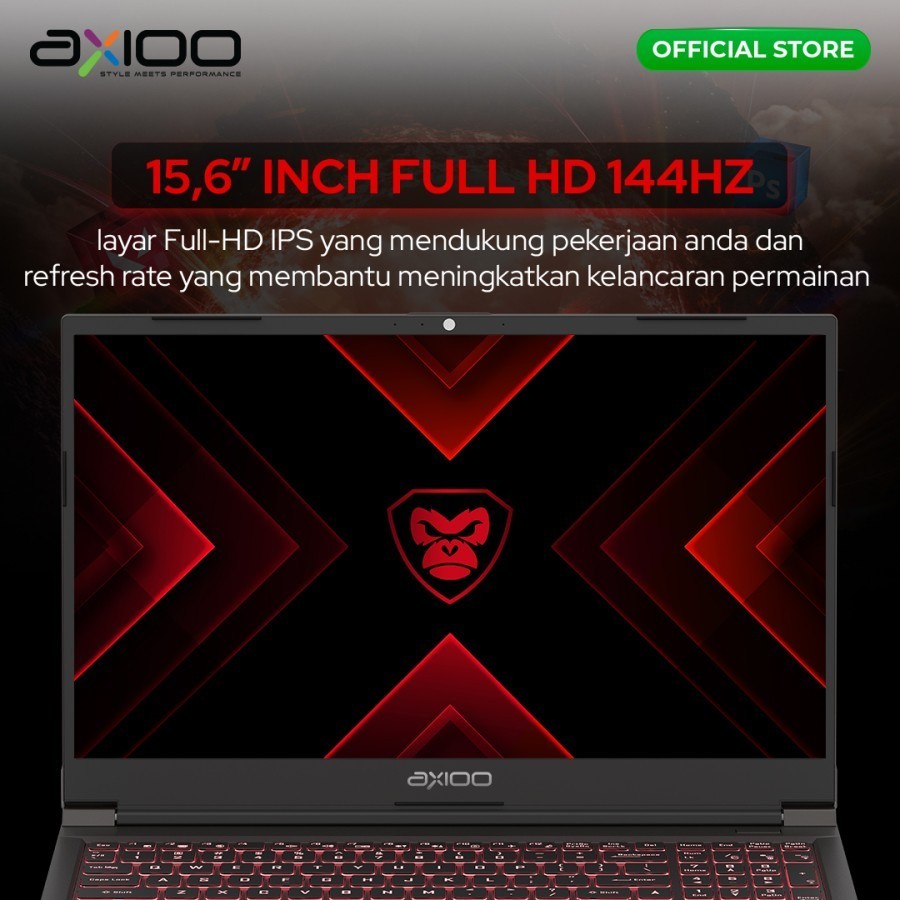 Jual AXIOO PONGO 735 Core i7 13620H 16GB 512GB 3050 DDR6 15.6