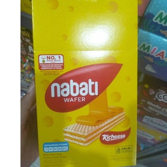 Jual RICHEESE NABATI KEJU 100gram /Nabati Wafer box/ | Shopee Indonesia