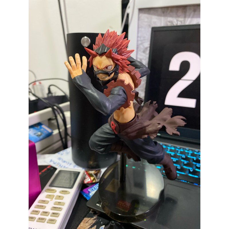 Figurine Anime MHA Kirishima Eijiro - Hauteur 13 Cm - PVC Détaillé - Édition Combat - Décoration Bureau Pour Fans - 12